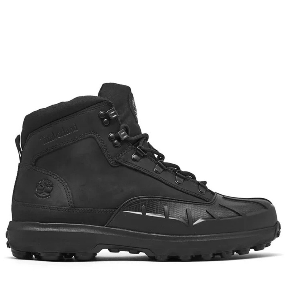 Big Kids Size 6.5- Timberland Converge Mid Lace Waterproof Black Boots NEW